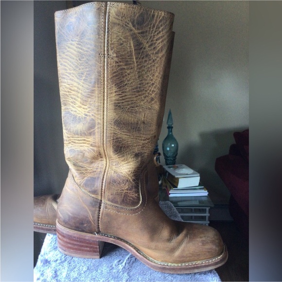 Frye campus 14L boots dark brown - Picture 3 of 15